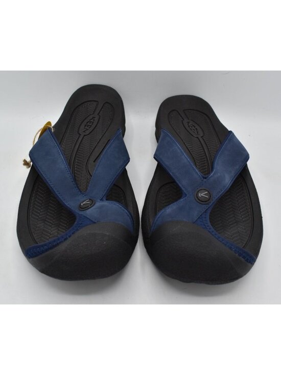 Keen Mens 13 Waimea TG Toe Guard Naval Academy Black Flip Flops Sandals Shoes main image 10
